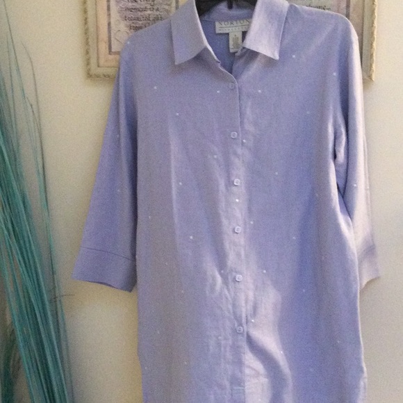 Norton McNaughton Blouse . Sz S - Picture 4 of 6